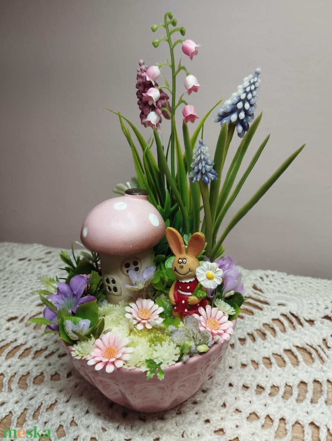 Húsvéti asztaldísz - ünnepi díszek, dekorációk - húsvéti díszek és dekorációk - húsvéti asztaldíszek - Meska.hu