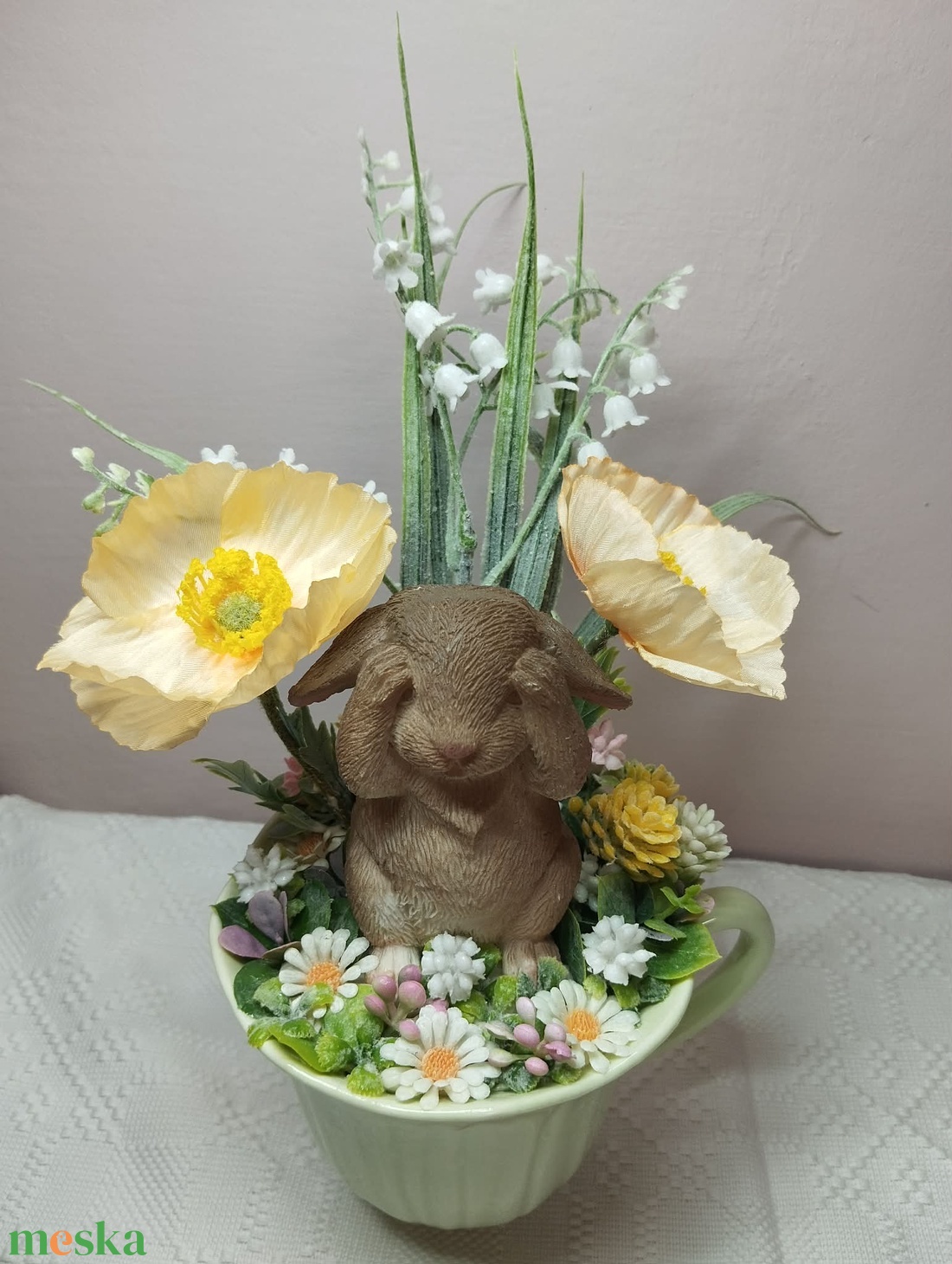 Húsvéti asztaldísz - ünnepi díszek, dekorációk - húsvéti díszek és dekorációk - húsvéti asztaldíszek - Meska.hu