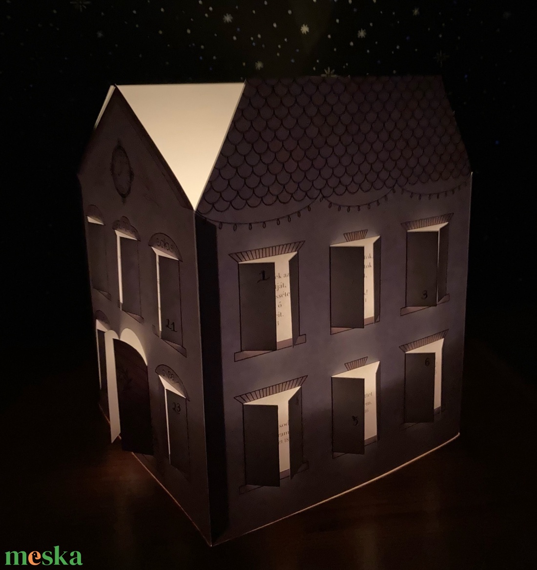 Adventi házikó - művészet - grafika & illusztráció - digitális - Meska.hu