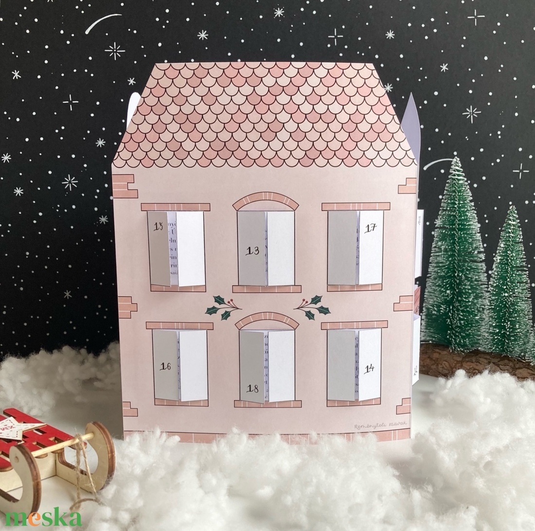 Adventi házikó - művészet - grafika & illusztráció - digitális - Meska.hu