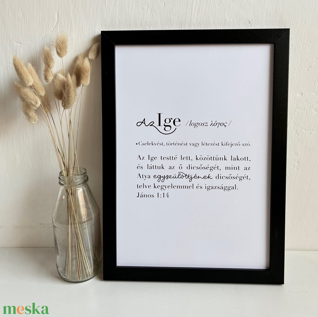 Az Ige - Igés print - művészet - grafika & illusztráció - digitális - Meska.hu