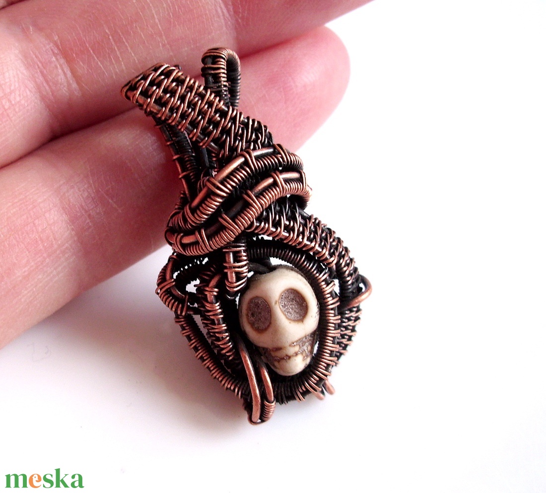 Skull koponyás medál / nyaklánc - ékszer - nyaklánc - medál - Meska.hu Skull koponyás medál / nyaklánc - ékszer - nyaklánc - medál - Meska.hu