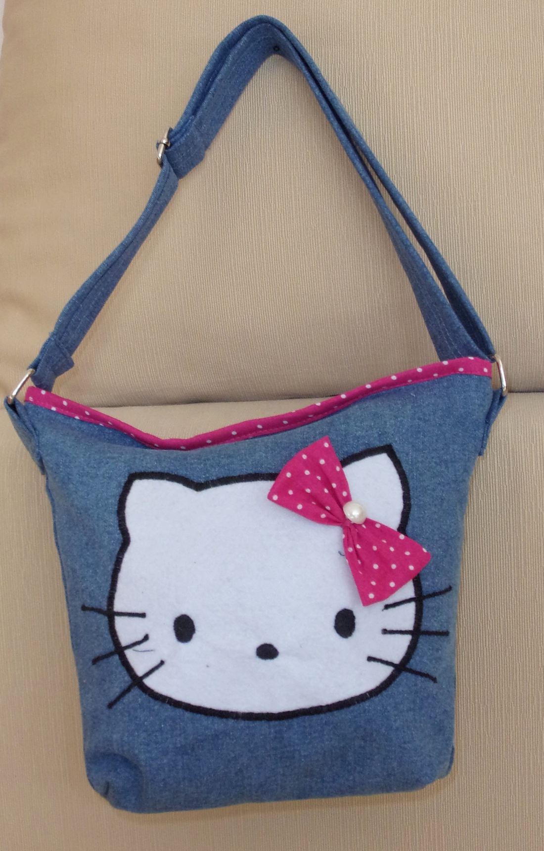 Hello Kitty farmer kislány táska -  - Meska.hu