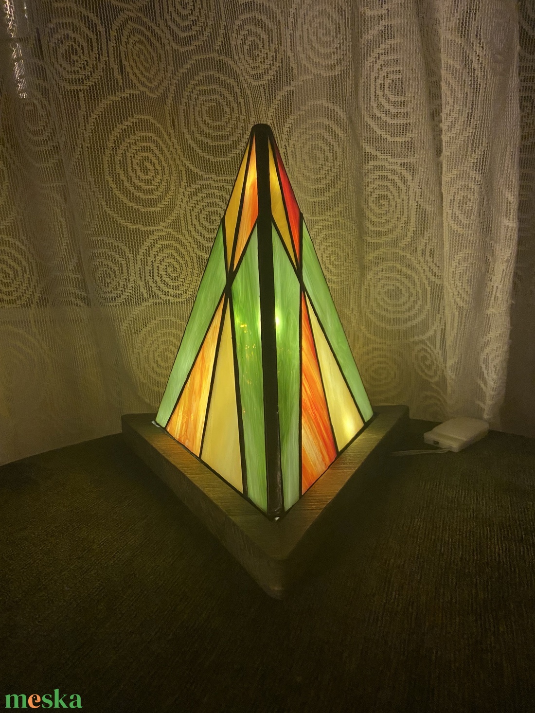 Gúla formájú hangulatlámpa - otthon & életmód - lámpa - hangulatlámpa - Meska.hu