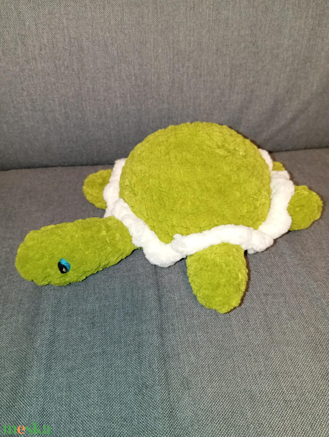 Horgolt teknős  - játék & sport - plüssállat & játékfigura - más figura - Meska.hu