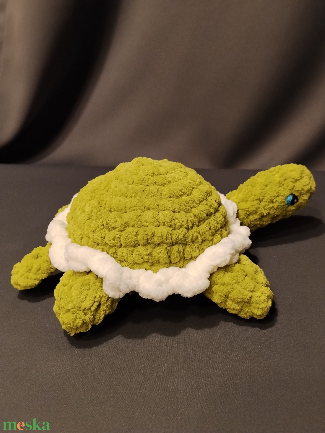 Horgolt teknős  - játék & sport - plüssállat & játékfigura - más figura - Meska.hu