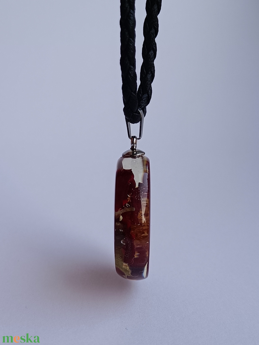 Rózsa medál 02 - ékszer - nyaklánc - medál - Meska.hu