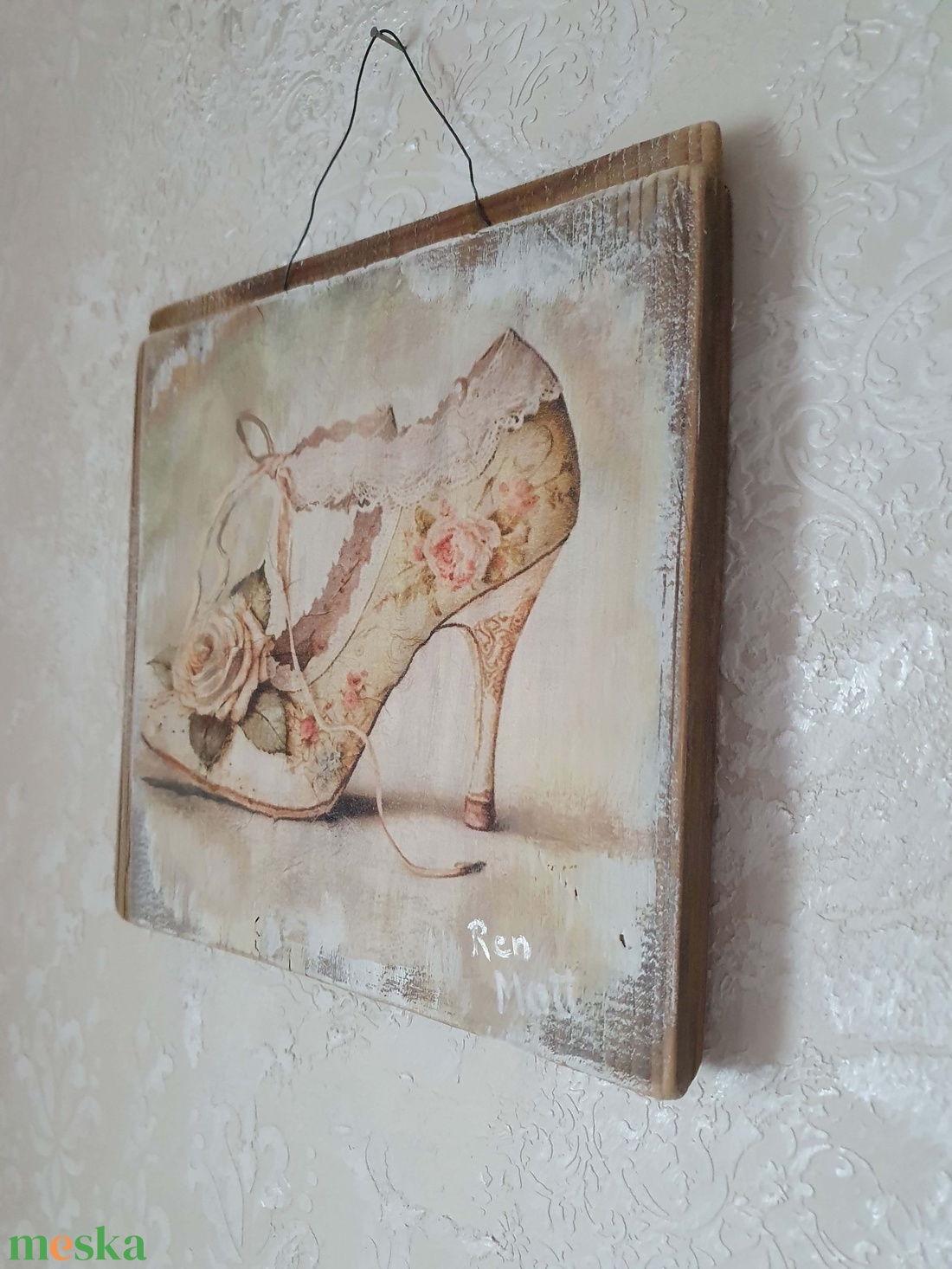 Vintage fatábla - otthon & életmód - dekoráció - kép & falikép - fából készült kép - Meska.hu