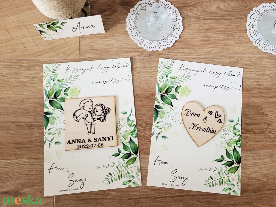 fa hűtőmágnes köszönőajándék esküvői vendégeknek, elegáns, különleges, egyedi, greenery - esküvő - emlék & ajándék - köszönőajándék - Meska.hu fa hűtőmágnes köszönőajándék esküvői vendégeknek, elegáns, különleges, egyedi, greenery - esküvő - emlék & ajándék - köszönőajándék - Meska.hu