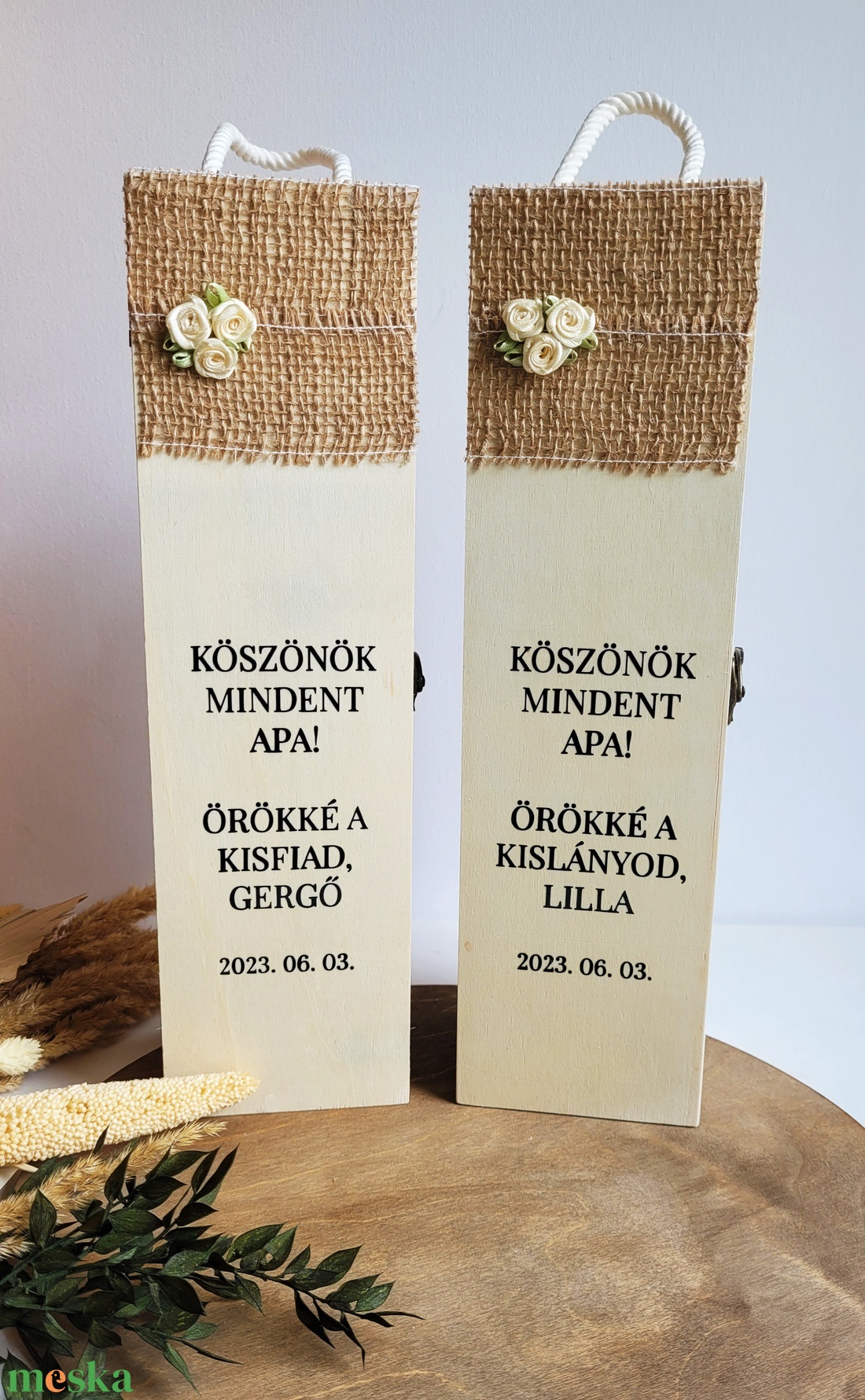 esküvői szülőköszöntő fa bortartó, doboz feliratozva, köszönő ajándék - esküvő - emlék & ajándék - doboz - Meska.hu esküvői szülőköszöntő fa bortartó, doboz feliratozva, köszönő ajándék - esküvő - emlék & ajándék - doboz - Meska.hu