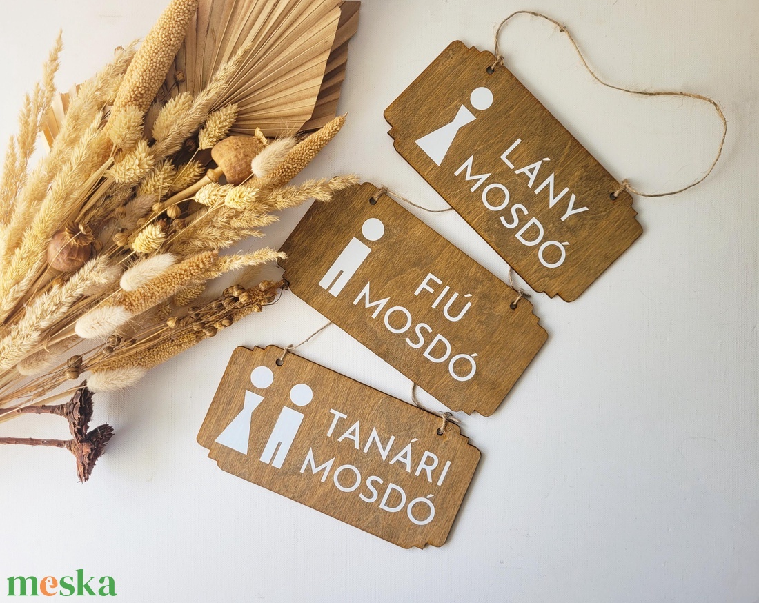Mosdó, WC tábla akciós termékkép 1