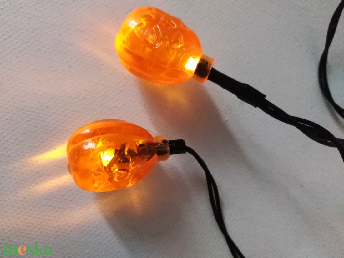 Halloween pók, tök led világító dekoráció, 160cm - otthon & életmód - dekoráció - halloween - halloweeni dekoráció - Meska.hu