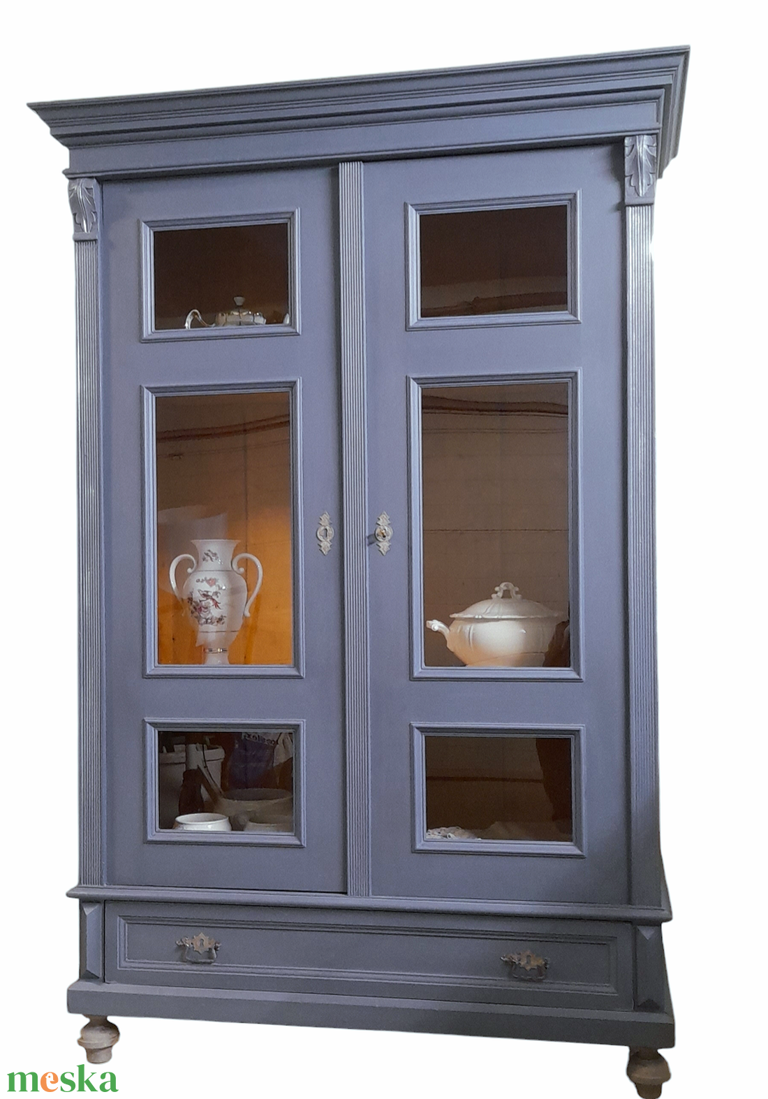 Vitrines tálalószekrény ónémet - otthon & életmód - bútor - szekrény - Meska.hu Vitrines tálalószekrény ónémet - otthon & életmód - bútor - szekrény - Meska.hu
