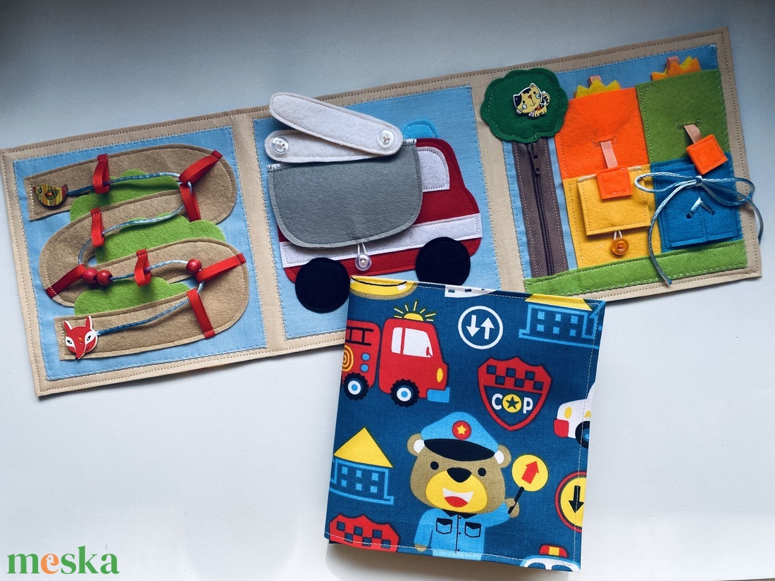 Matatókönyv gyerekeknek, montessori csendeskönyv tűzoltós, gyerek fejlesztőkönyv a finommotorika fejlesztéséért - játék & sport - textilkönyv & babakönyv - Meska.hu Matatókönyv gyerekeknek, montessori csendeskönyv tűzoltós, gyerek fejlesztőkönyv a finommotorika fejlesztéséért - játék & sport - textilkönyv & babakönyv - Meska.hu