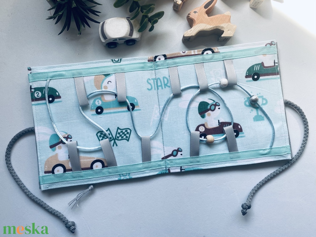 Matatókönyv gyerekeknek, fejlesztőkönyv, csendeskönyv 1 éves kortól, egyedi ajándék gyerekeknek - játék & sport - textilkönyv & babakönyv - Meska.hu