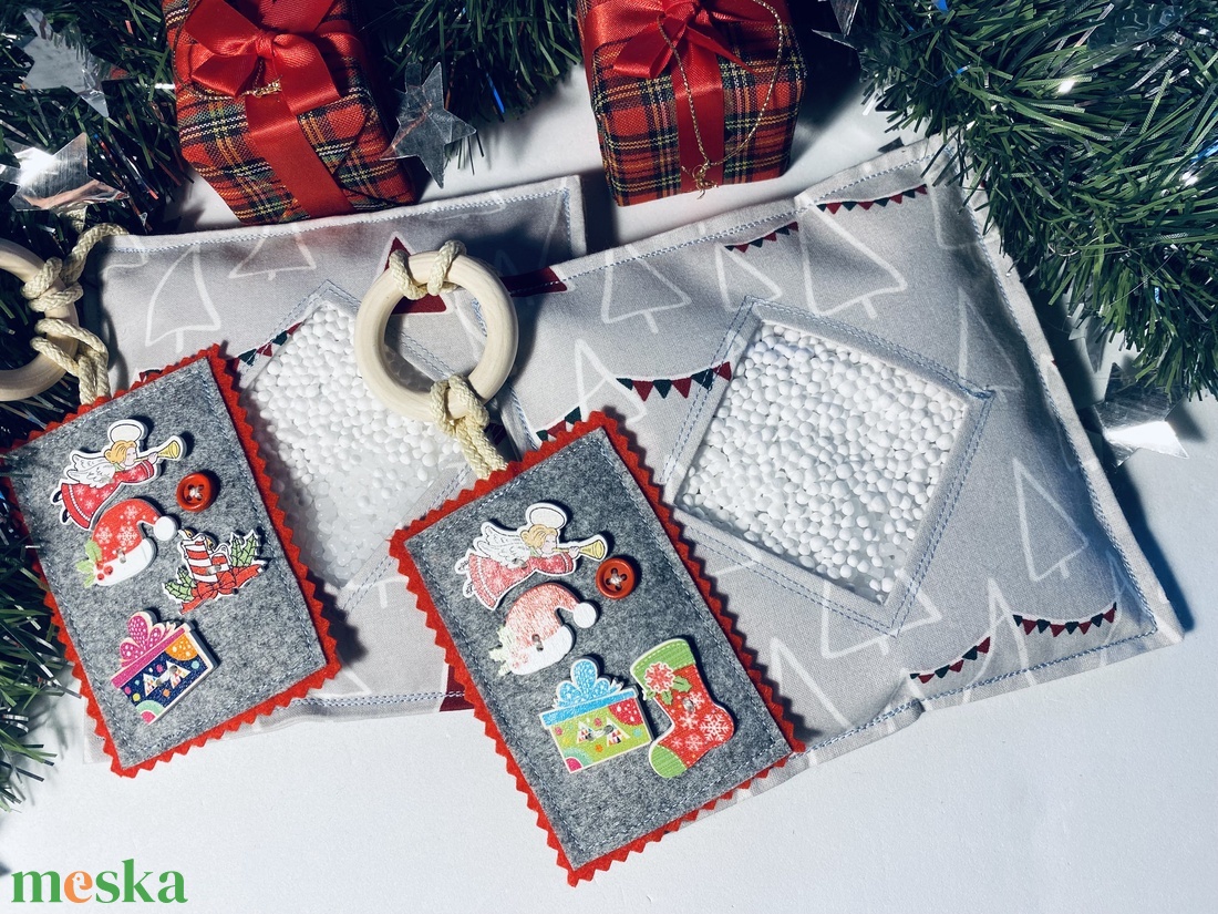 Kukucs-zsák, találd meg a kincseket! Fejlesztő játék gyerekeknek - robotok - játék & sport - készségfejlesztő és logikai játék - oktató játékok - Meska.hu