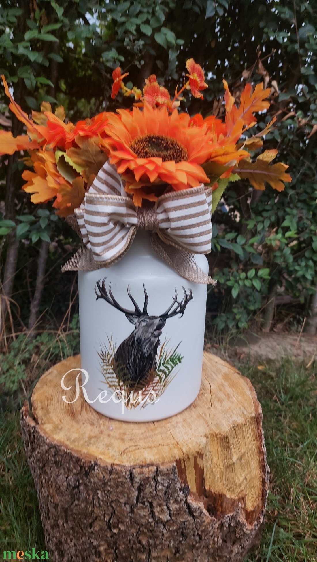 Őszi dekoráció - otthon & életmód - dekoráció - asztal és polc dekoráció - asztaldísz - Meska.hu