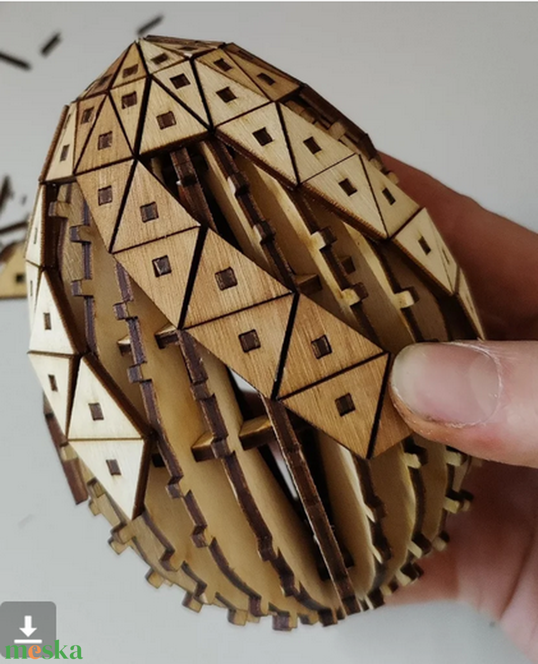 3D fa puzzle Fatojás - diy (csináld magad) - egységcsomag - Meska.hu