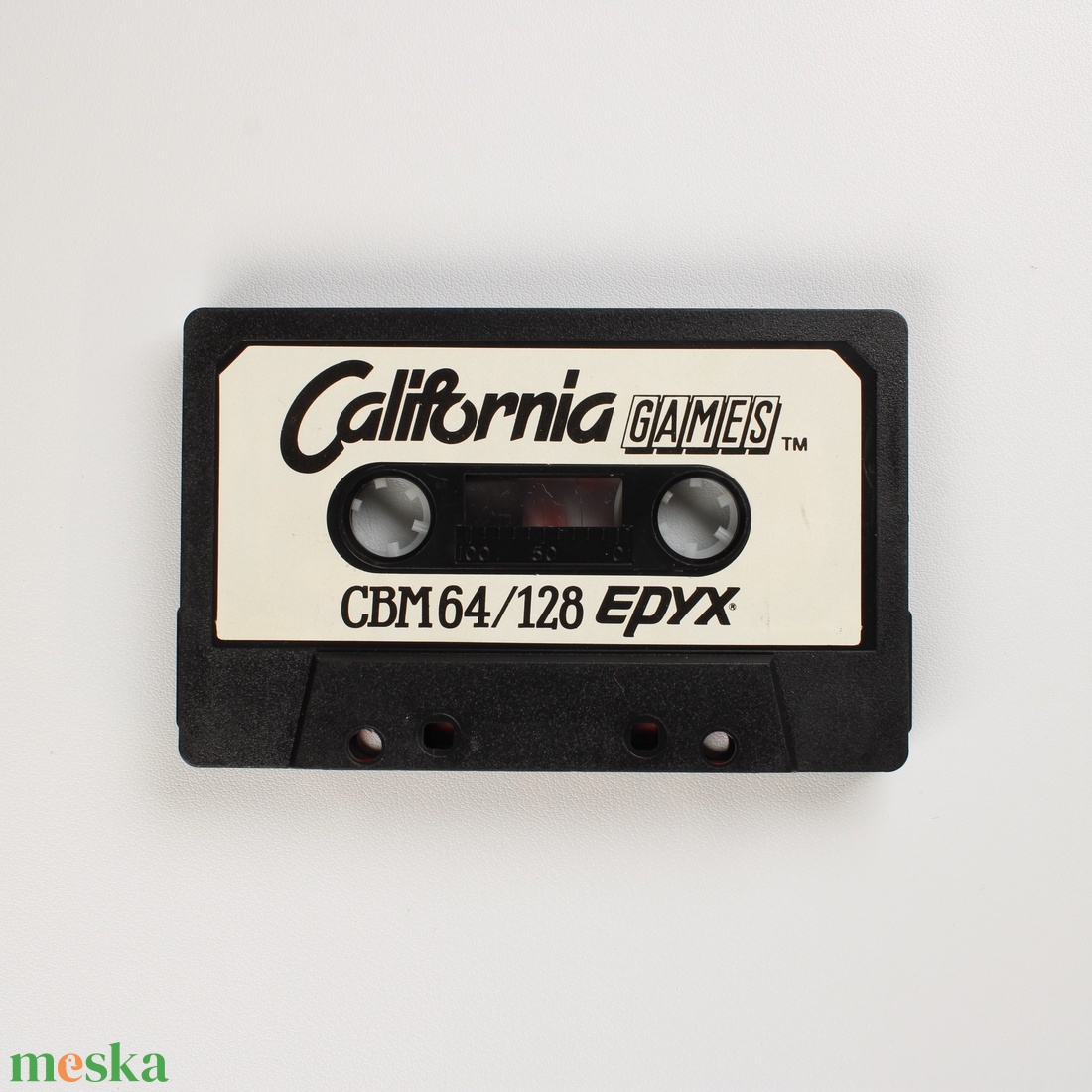 California Games - Commodore 64/128 � kazettás játékprogram - művészet - bakelit lemezek & kazetták - Meska.hu