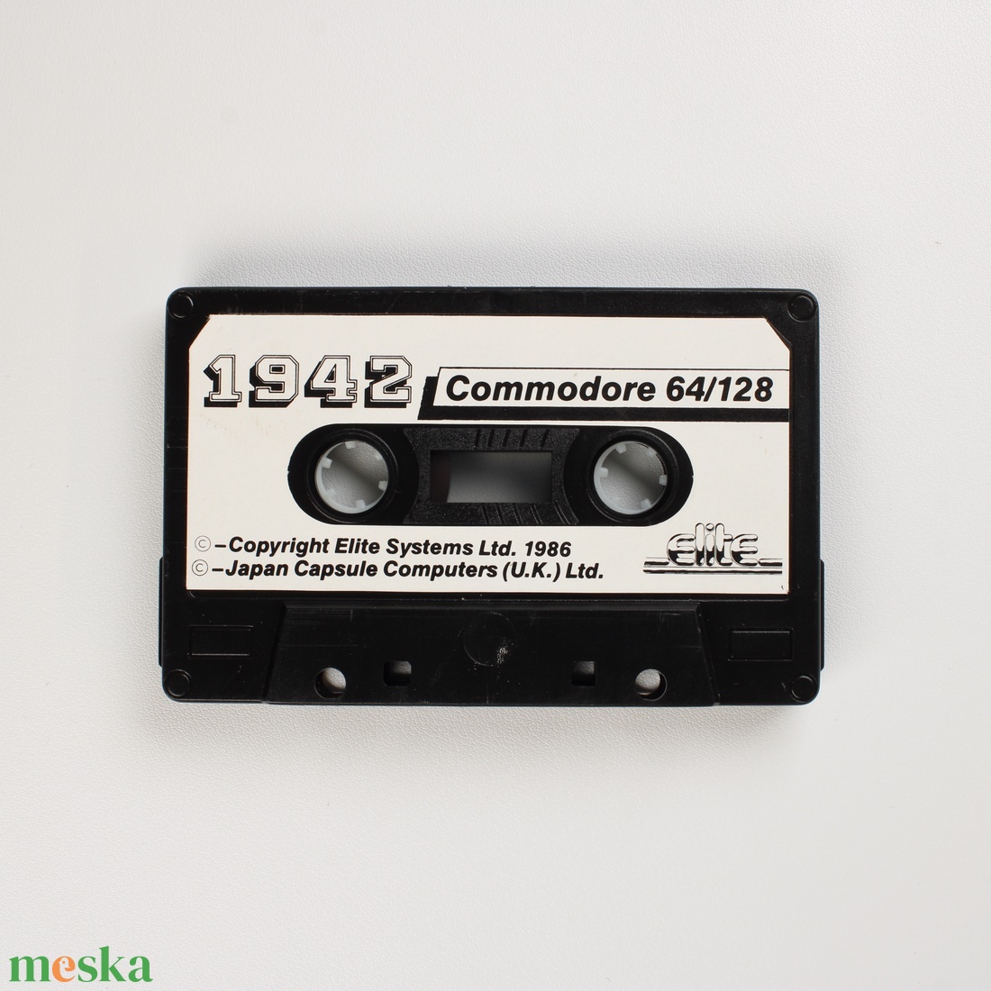1942 � Commodore 64/128 � kazettás játékprogram - művészet - bakelit lemezek & kazetták - Meska.hu