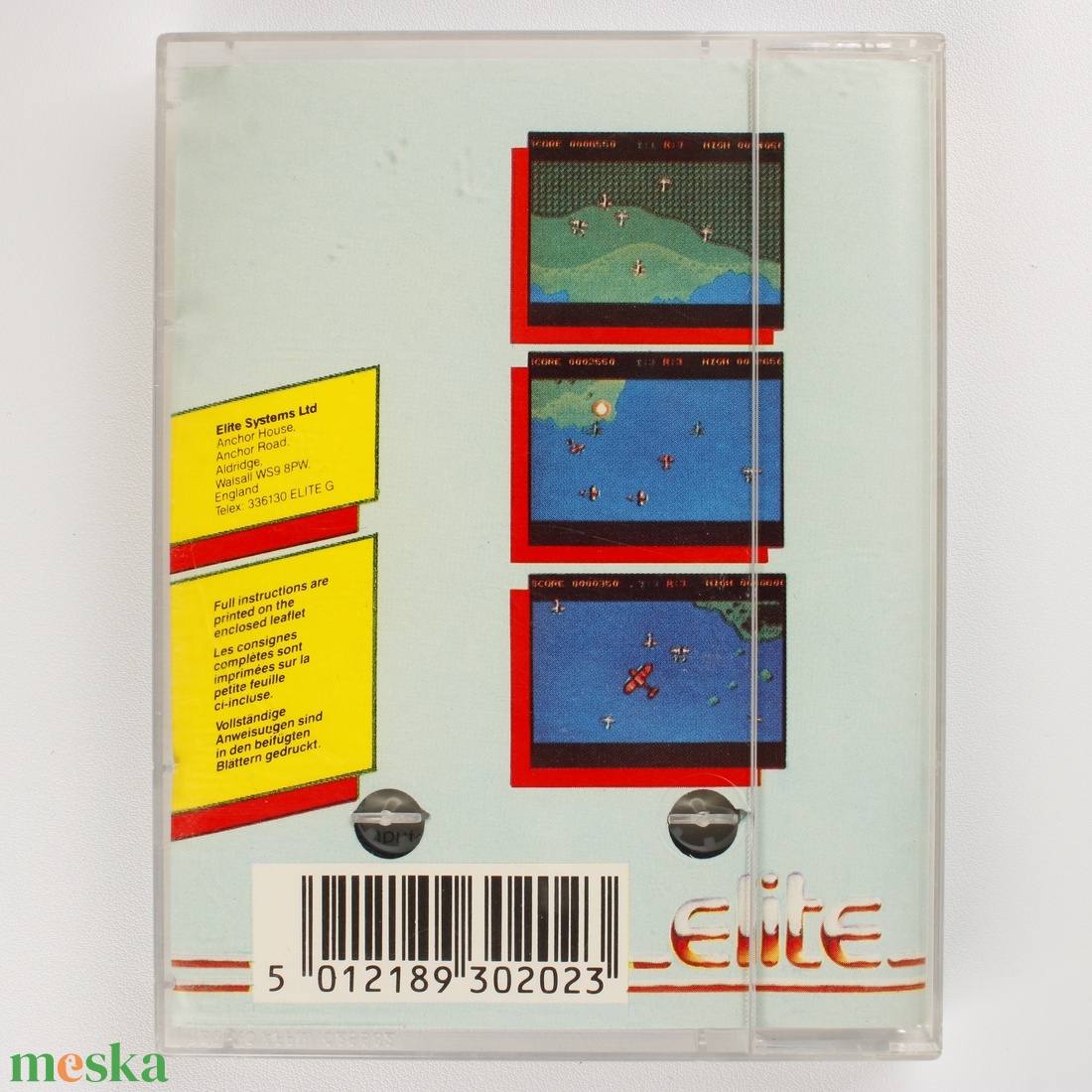 1942 � Commodore 64/128 � kazettás játékprogram - művészet - bakelit lemezek & kazetták - Meska.hu