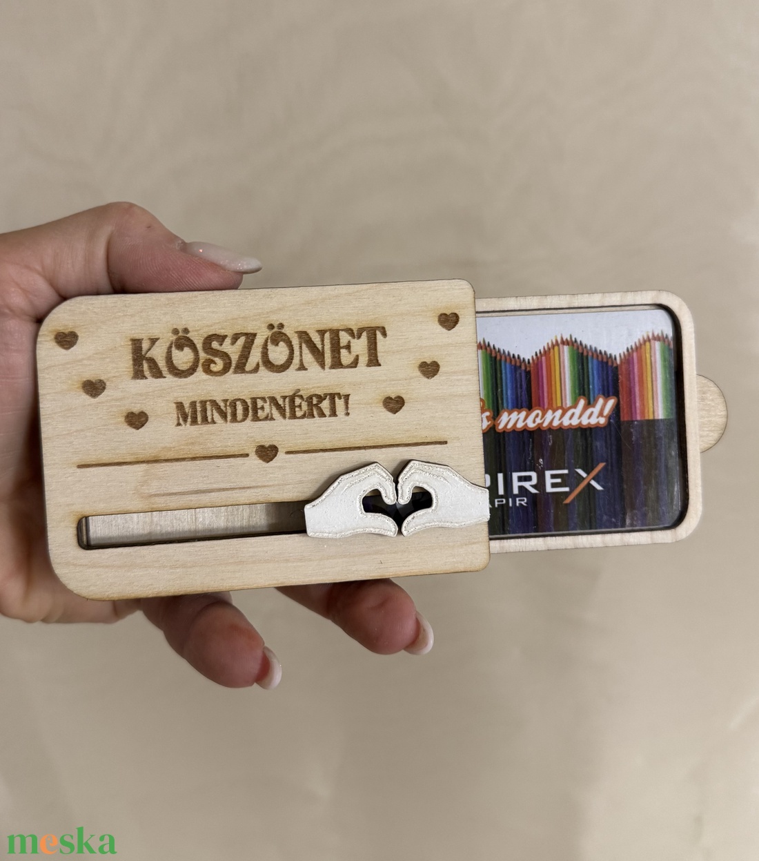 Ajándékkártya átadó dobozka - otthon & életmód - papír, írószer - ajándékozás kellékei - ajándékkísérő - Meska.hu