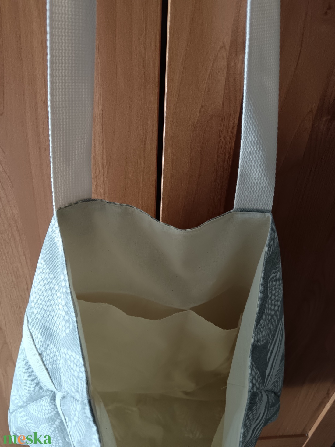Levél mintás táska  - táska & tok - bevásárlás & shopper táska - shopper, textiltáska, szatyor - Meska.hu