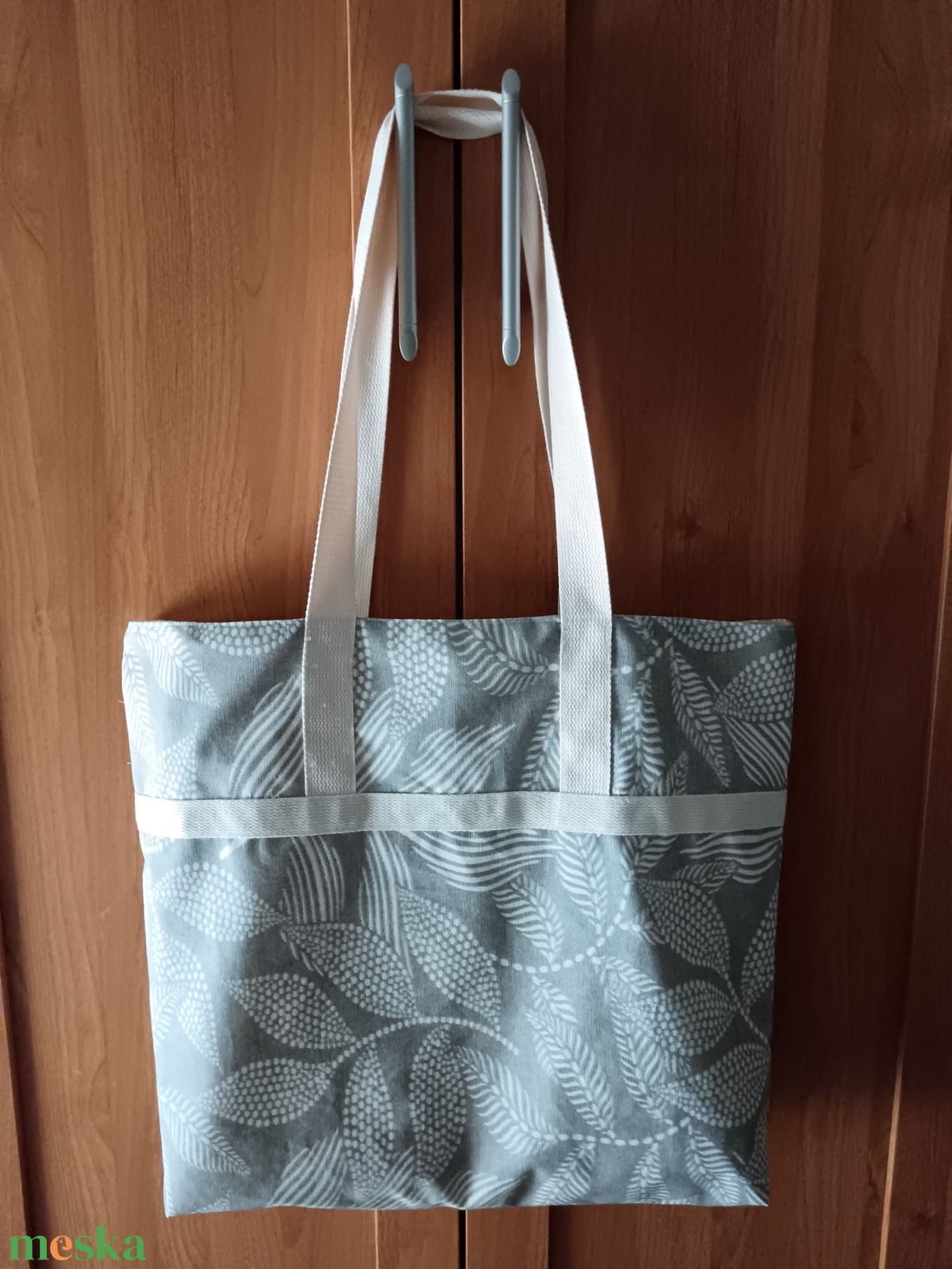 Levél mintás táska  - táska & tok - bevásárlás & shopper táska - shopper, textiltáska, szatyor - Meska.hu