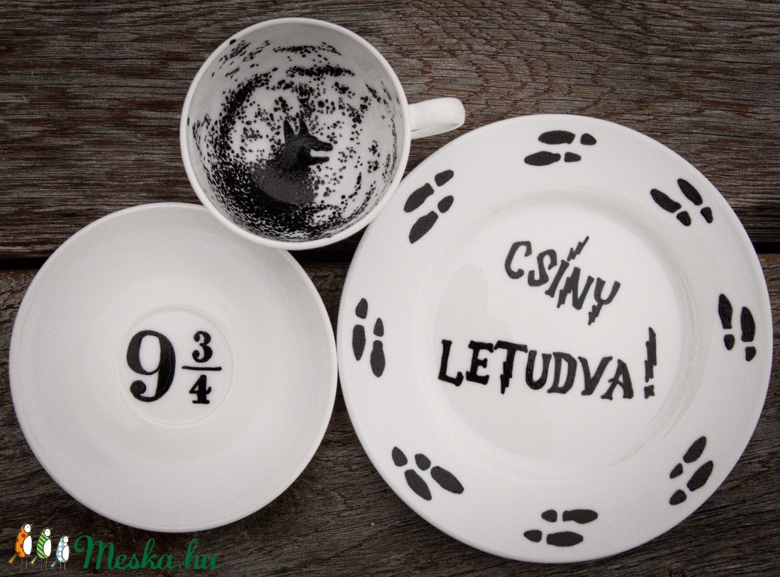 Harry Potter kávéskészlet, étkészlet - - Meska.hu Harry Potter kávéskészlet, étkészlet - - Meska.hu