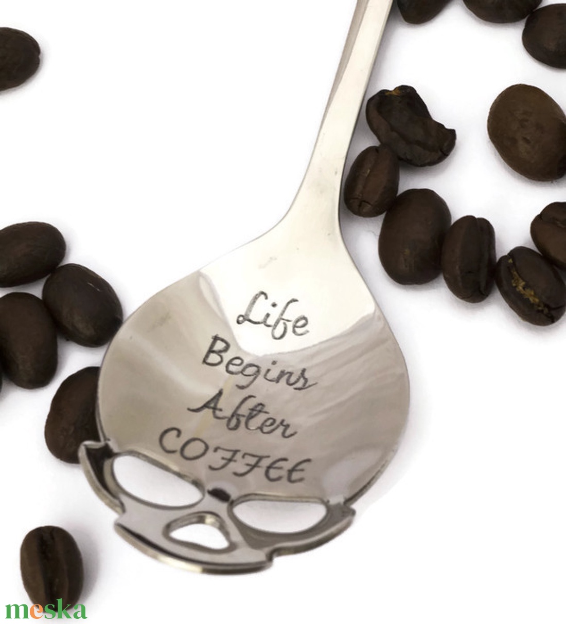 Life Begins After Coffee - otthon & lakás - konyhafelszerelés, tálalás - Meska.hu