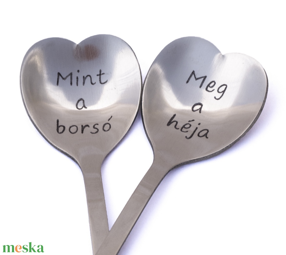 A borsó meg a héja - otthon & életmód - konyhafelszerelés, tálalás - tálalás - kanál & villa - Meska.hu