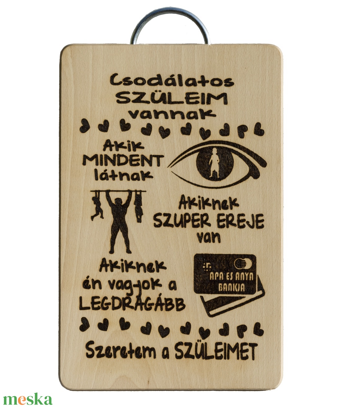 Csodálatos szüleim vannak - otthon & lakás - konyhafelszerelés, tálalás - sütés, főzés - vágódeszka - Meska.hu Csodálatos szüleim vannak - otthon & lakás - konyhafelszerelés, tálalás - sütés, főzés - vágódeszka - Meska.hu
