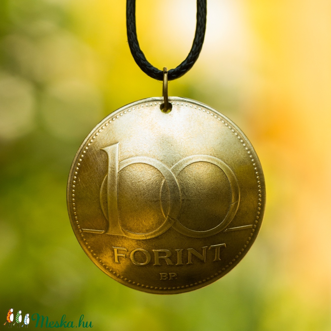 100 forint medál - ékszer - nyaklánc - medál - Meska.hu 100 forint medál - ékszer - nyaklánc - medál - Meska.hu