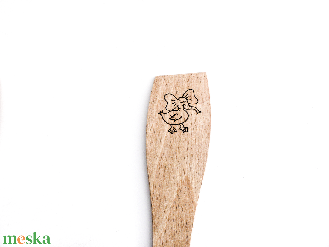 Kacsafánt spatula - otthon & életmód - konyhafelszerelés, tálalás - sütés, főzés - fakanál & fakanáltartó - Meska.hu