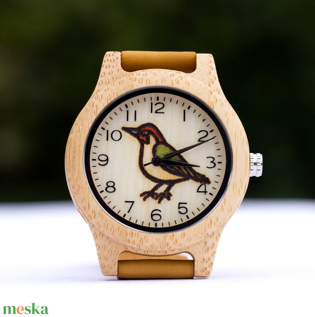 Zöld küllő karóra - ékszer - karóra és ékszeróra - karóra - Meska.hu