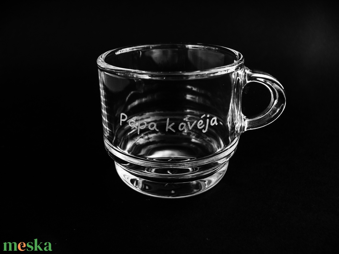 Papa kávéja - otthon & életmód - konyhafelszerelés, tálalás - tálalás - pálinkás poharak, szettek - Meska.hu