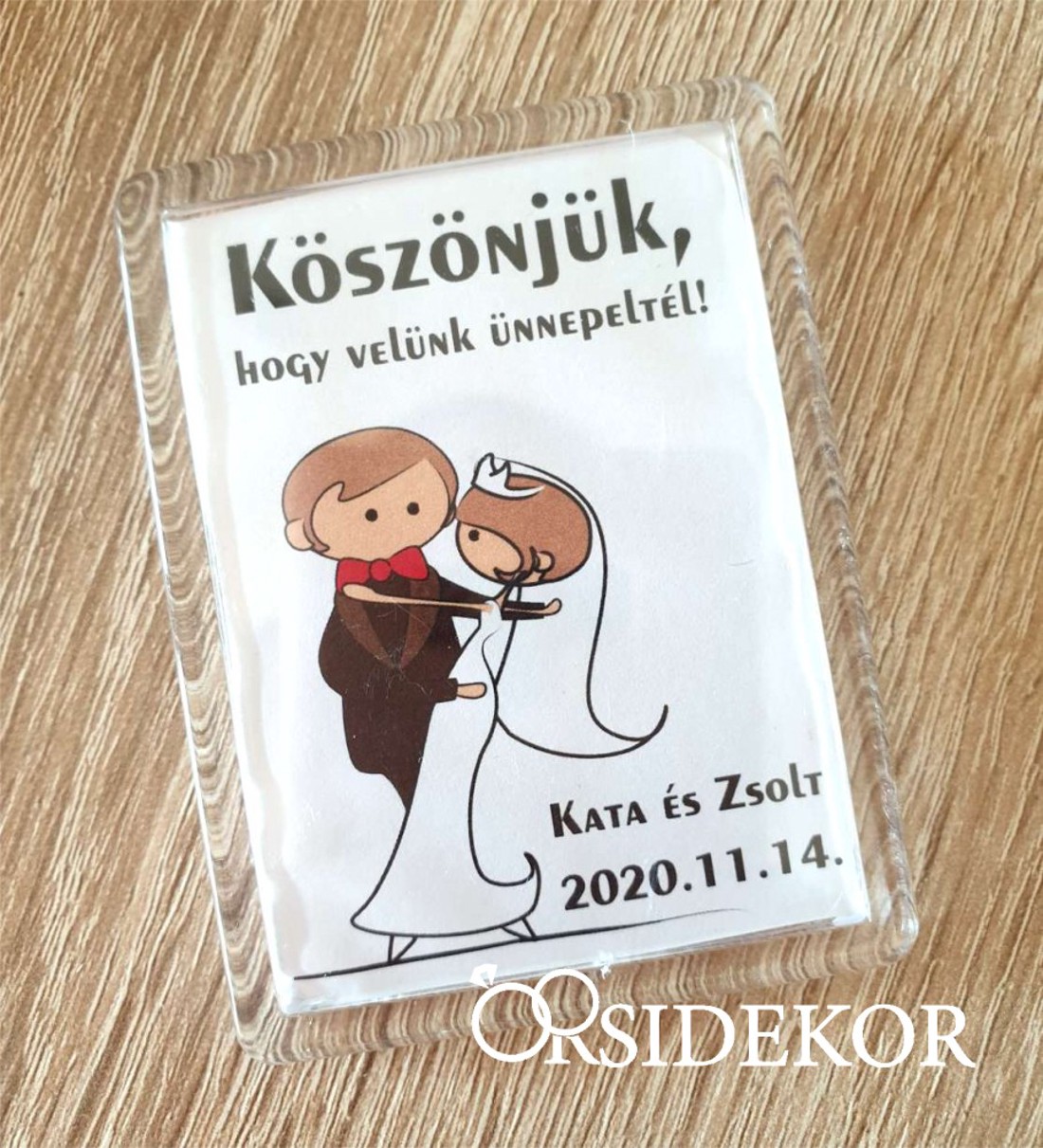 Műanyag egyedi esküvői hűtőmágnes - 50 féle mintával - esküvő - emlék & ajándék - köszönőajándék - Meska.hu Műanyag egyedi esküvői hűtőmágnes - 50 féle mintával - esküvő - emlék & ajándék - köszönőajándék - Meska.hu