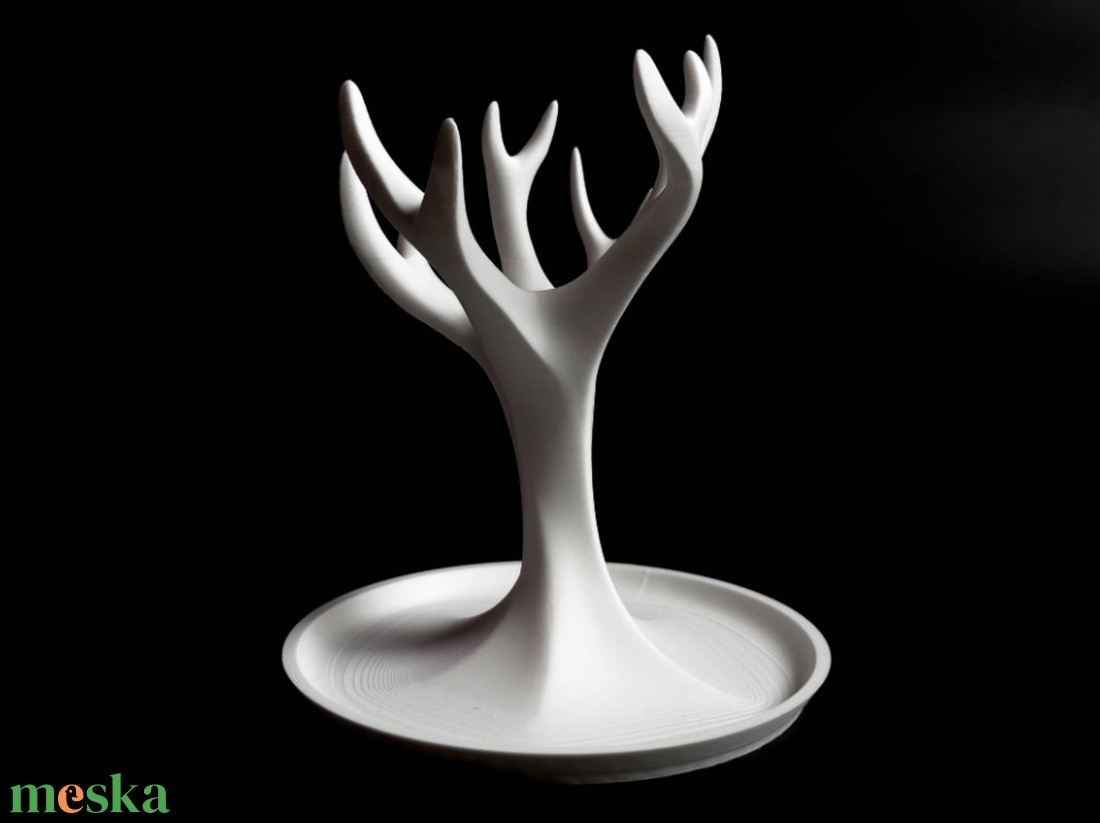 Modern 3D nyomtatott ékszertartó állvány  minimalista, praktikus, ajándéknak is tökéletes - ékszer - ékszertartó - ékszertartó állvány - Meska.hu