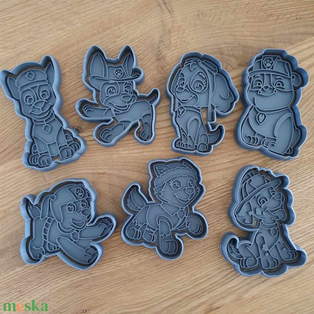 Paw Patrol / Mancs Őrjárat sütikiszúró szett � 3D cookie cutter - otthon & életmód - konyhafelszerelés, tálalás - sütés, főzés - sütikiszúró - Meska.hu