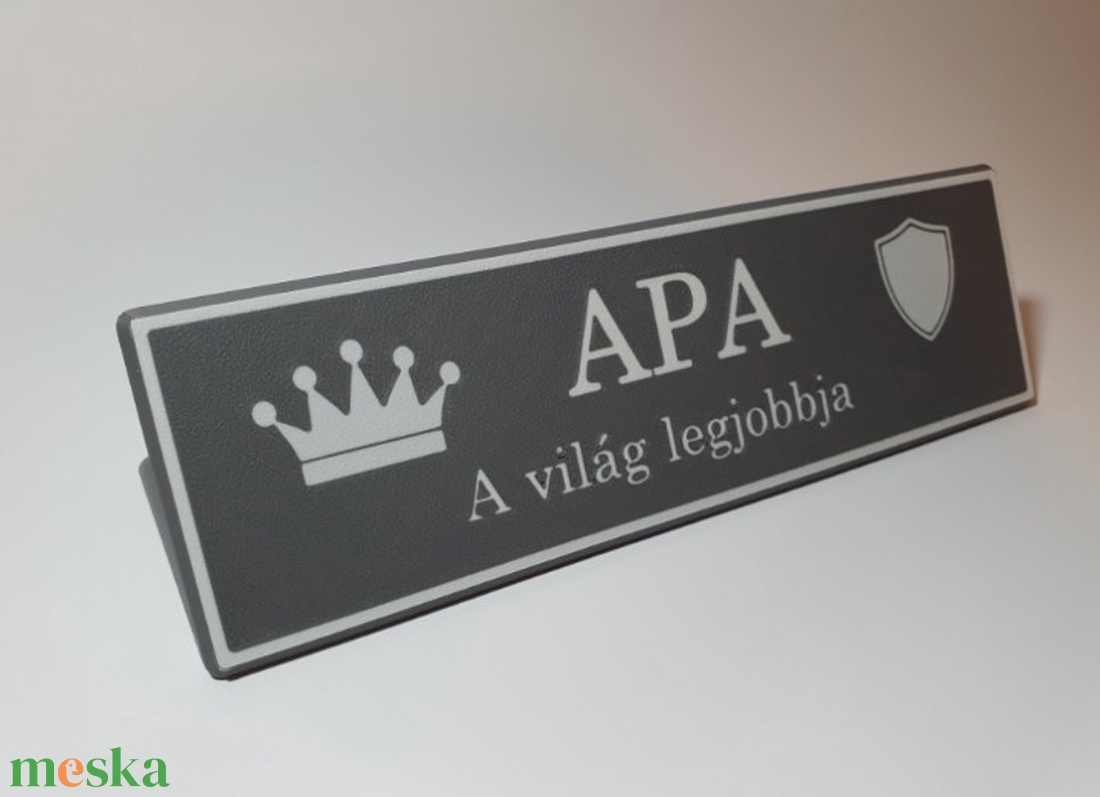 Apa Szuperhős dekor névtábla � egyedi ajándék apáknak - otthon & életmód - ház & kert - névtábla - Meska.hu