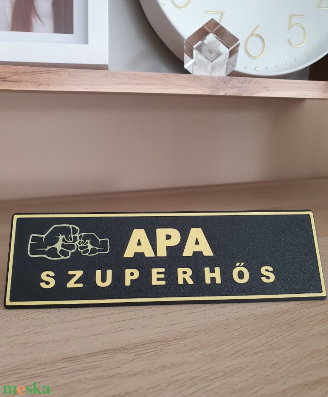 Apa Szuperhős dekor névtábla � egyedi ajándék apáknak - otthon & életmód - ház & kert - névtábla - Meska.hu