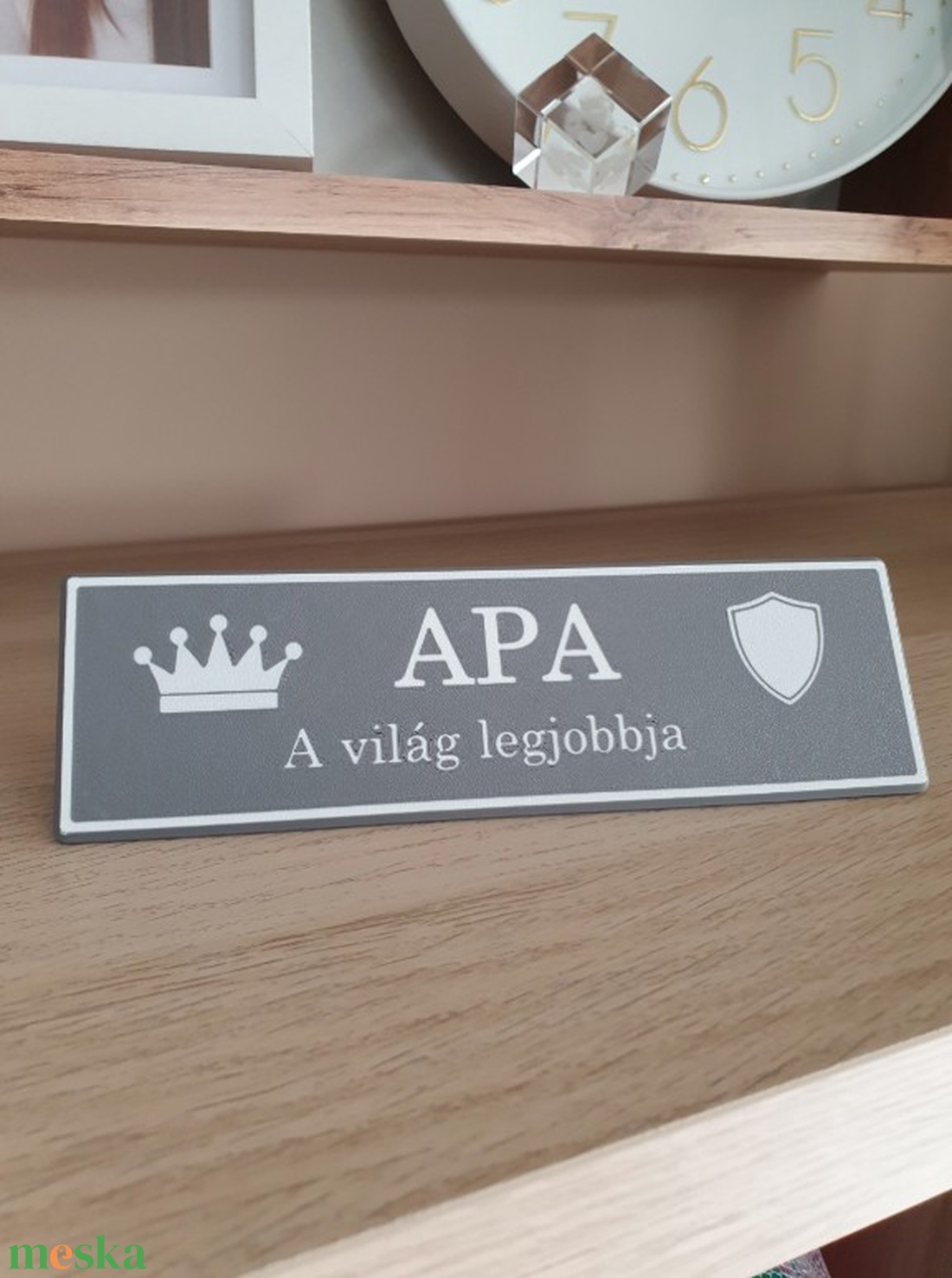 Apa Szuperhős dekor névtábla � egyedi ajándék apáknak - otthon & életmód - ház & kert - névtábla - Meska.hu