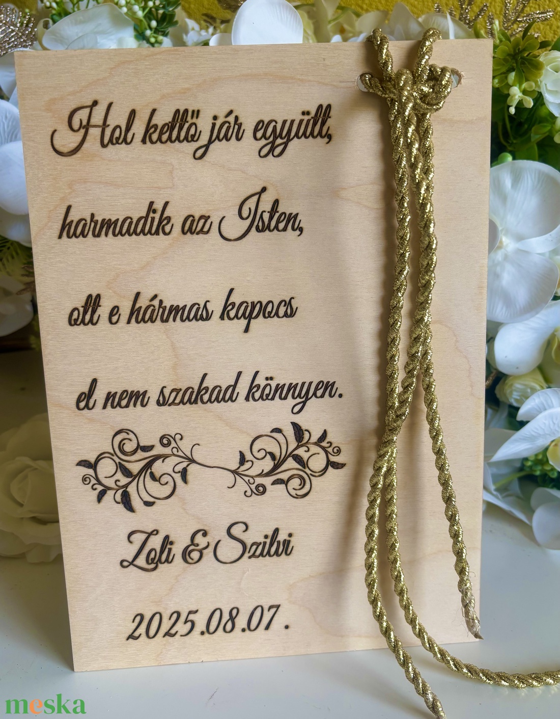 Kötél ceremónia  - esküvő - emlék & ajándék - nászajándék - ceremónia szett - Meska.hu