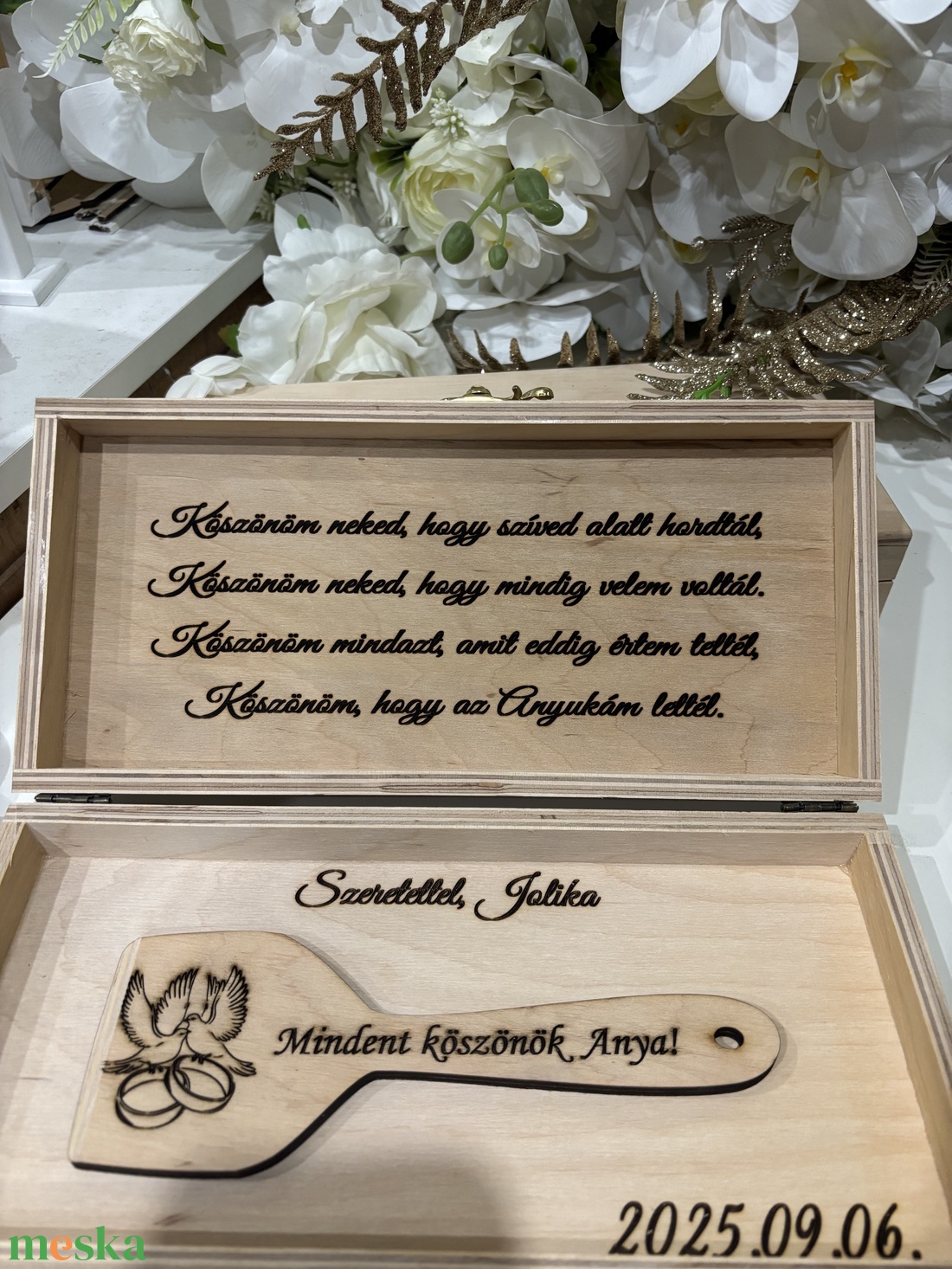 Örömanya ajándék  - esküvő - emlék & ajándék - szülőköszöntő ajándék - Meska.hu