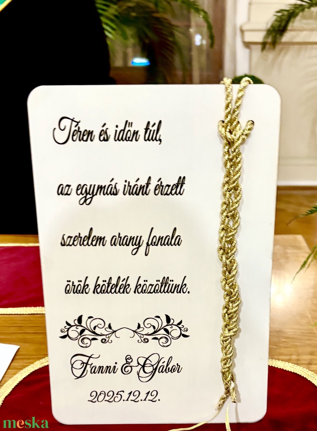 Kötél ceremónia  - esküvő - emlék & ajándék - nászajándék - ceremónia szett - Meska.hu