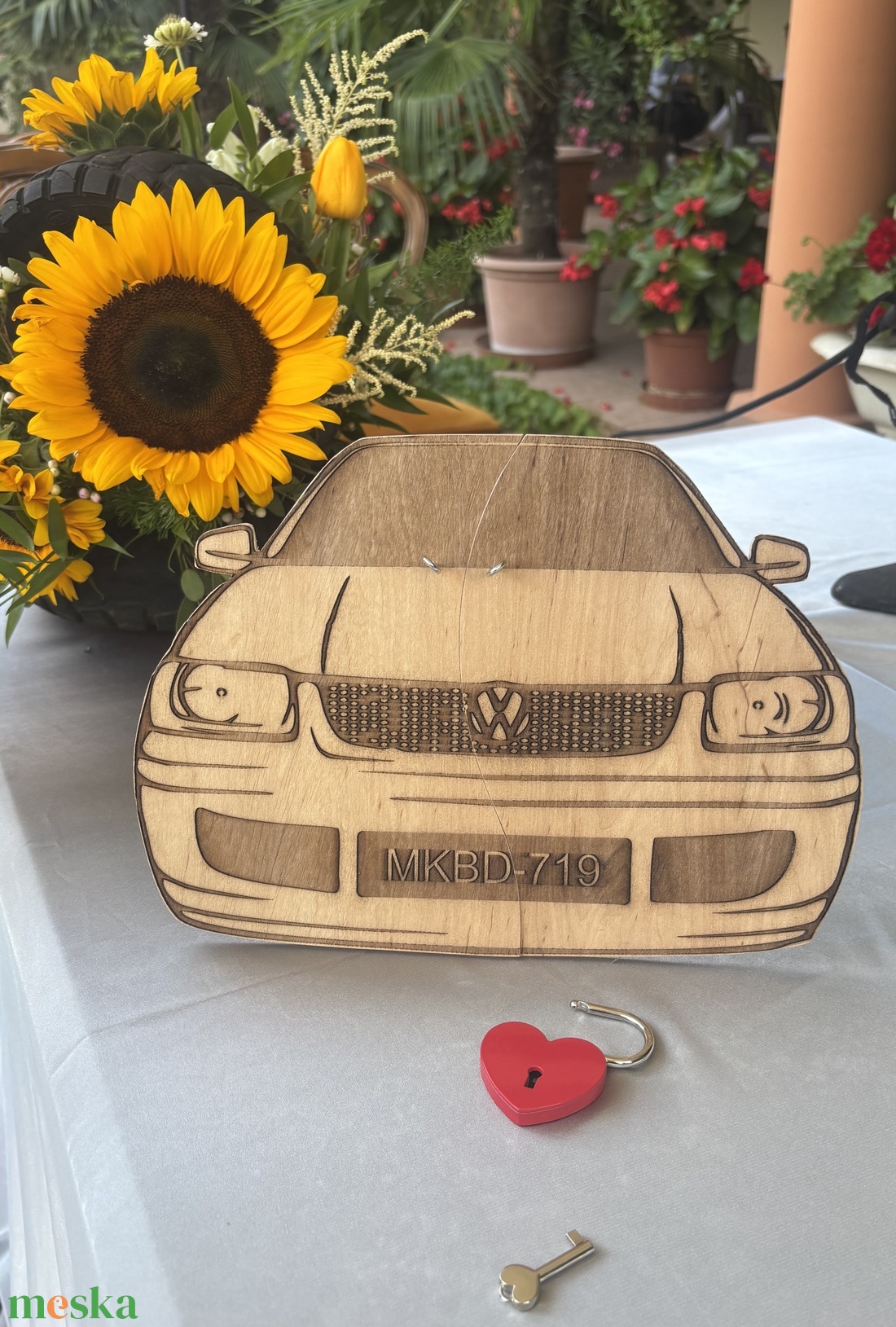Lakatceremónia az autók szerelmeseinek - esküvő - emlék & ajándék - nászajándék - ceremónia szett - Meska.hu