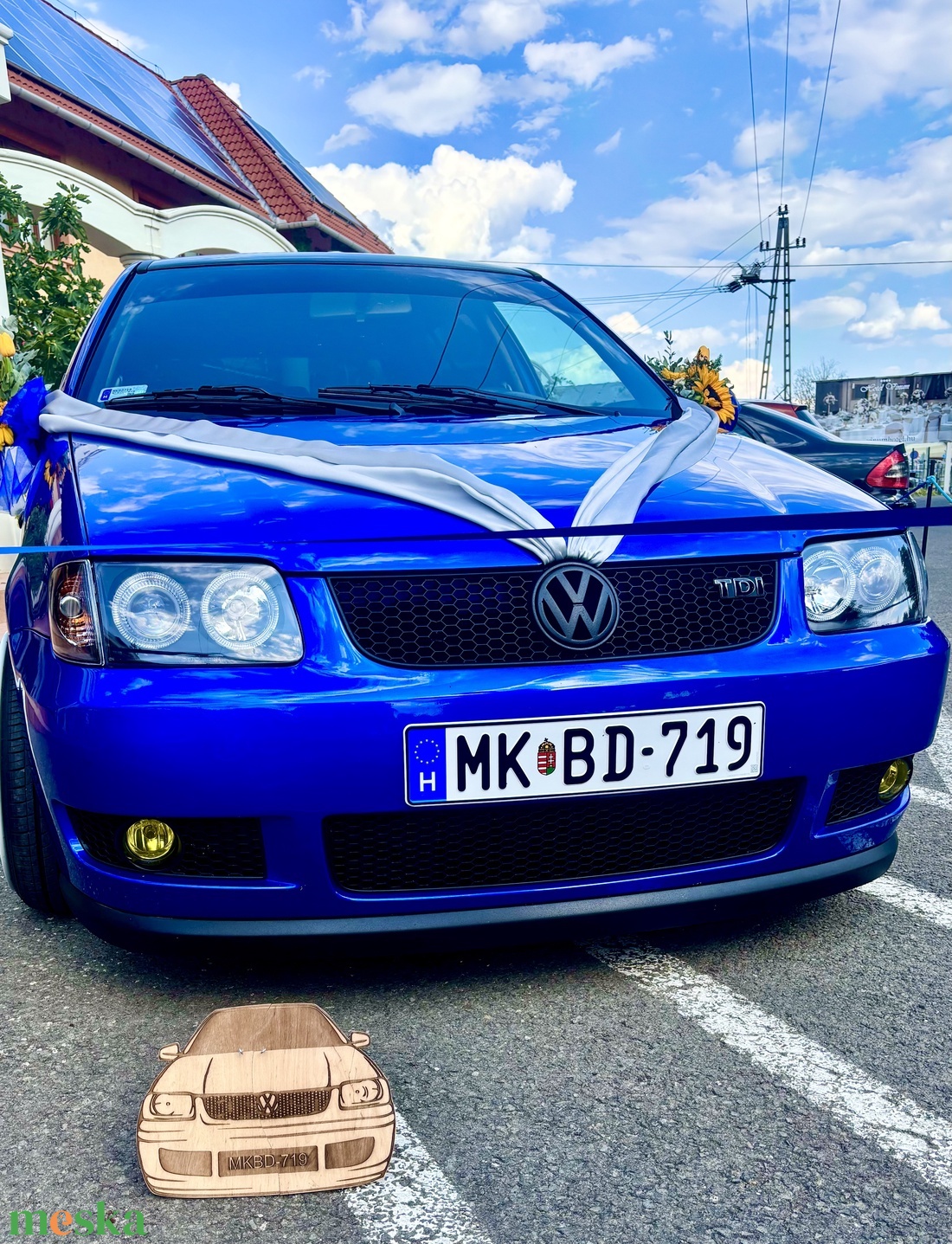 Lakatceremónia az autók szerelmeseinek - esküvő - emlék & ajándék - nászajándék - ceremónia szett - Meska.hu