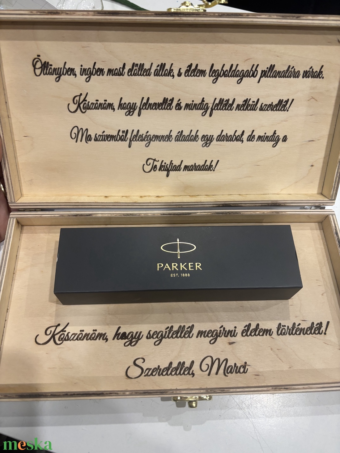 Örömapa ajándék kalapács  - esküvő - emlék & ajándék - szülőköszöntő ajándék - Meska.hu