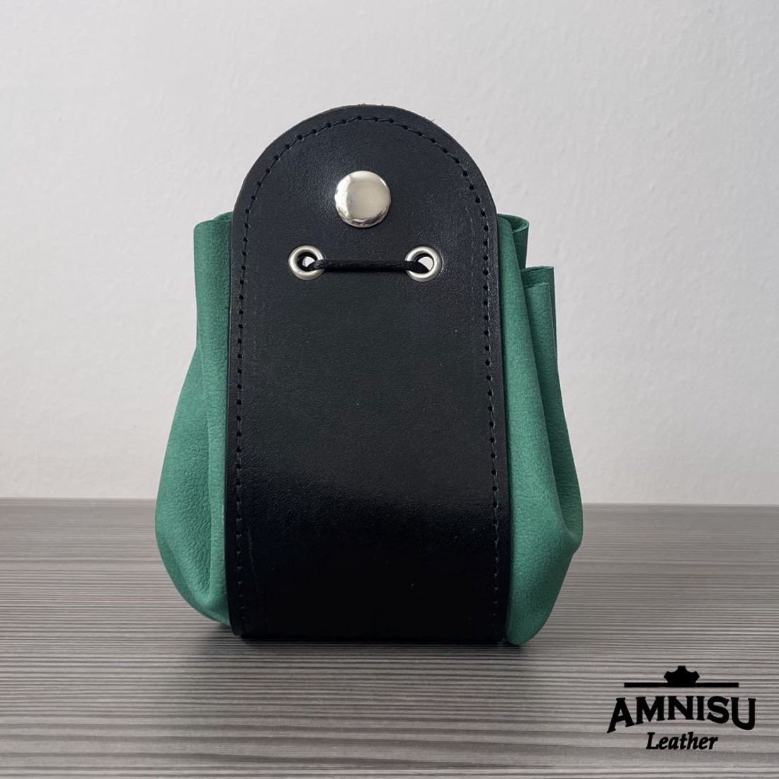 2in1 szütyő és kockatálca - fekete - zöld - játék & sport - szerepjáték - Meska.hu