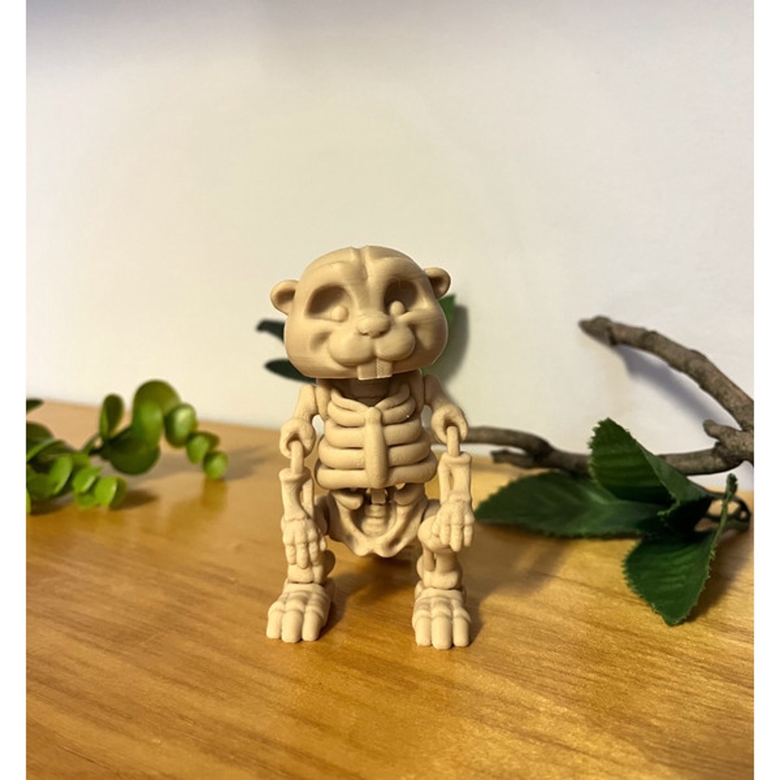 3D nyomtatott csont Hód - otthon & életmód - dekoráció - dekoratív figurák és szobrok - Meska.hu